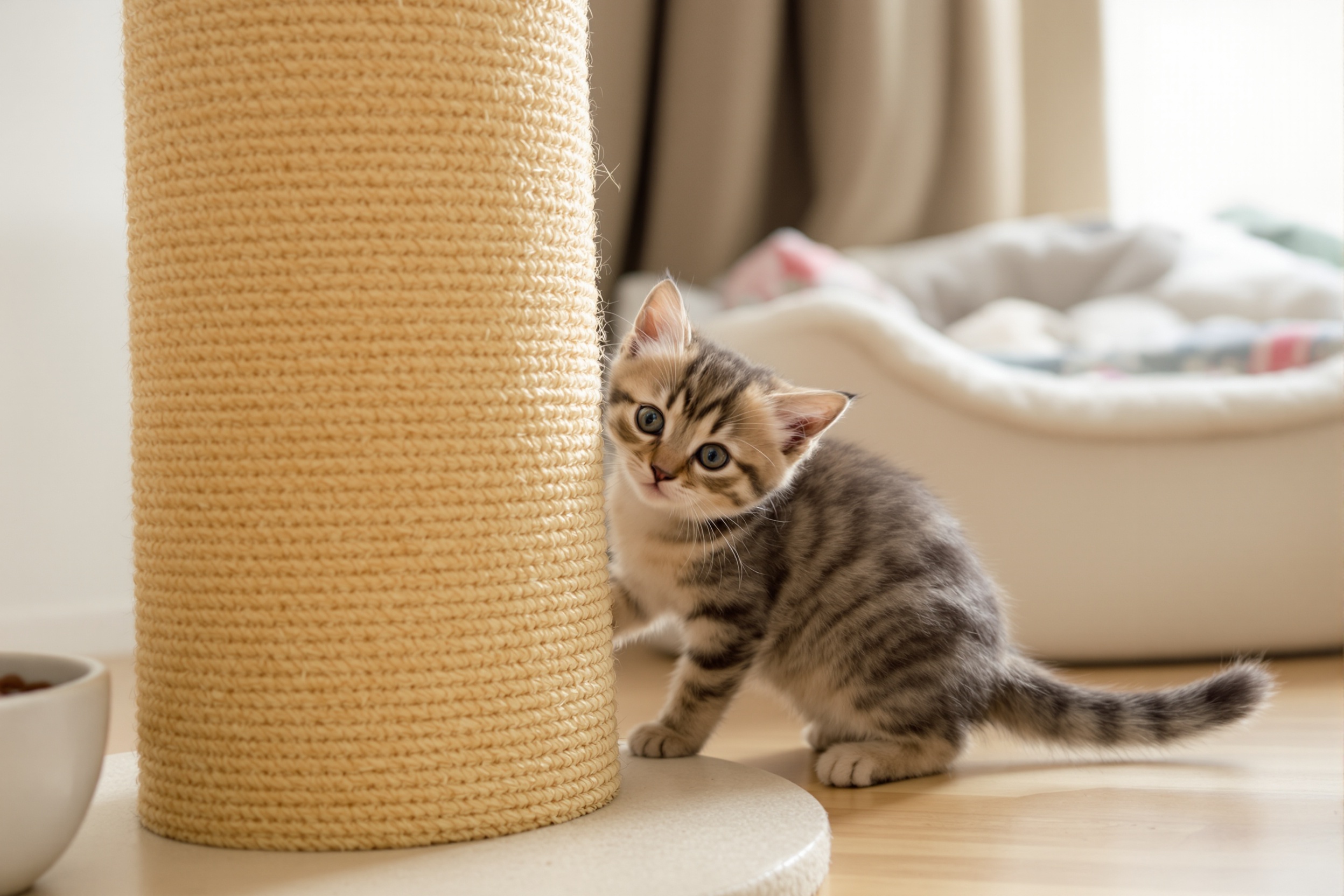 British Shorthair kitten settling into a Singapore home - Ximeow Cattery