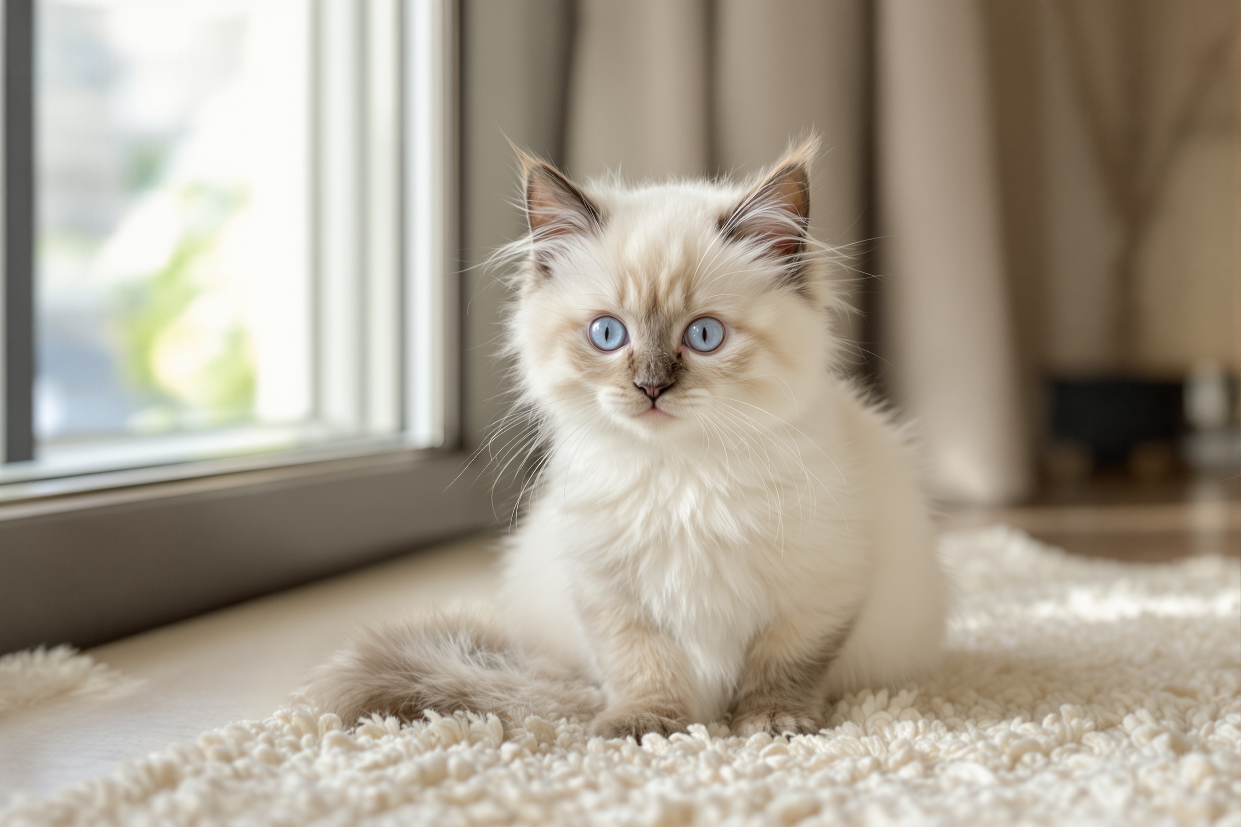 A Ragdoll kitten - Ximeow Cattery Singapore